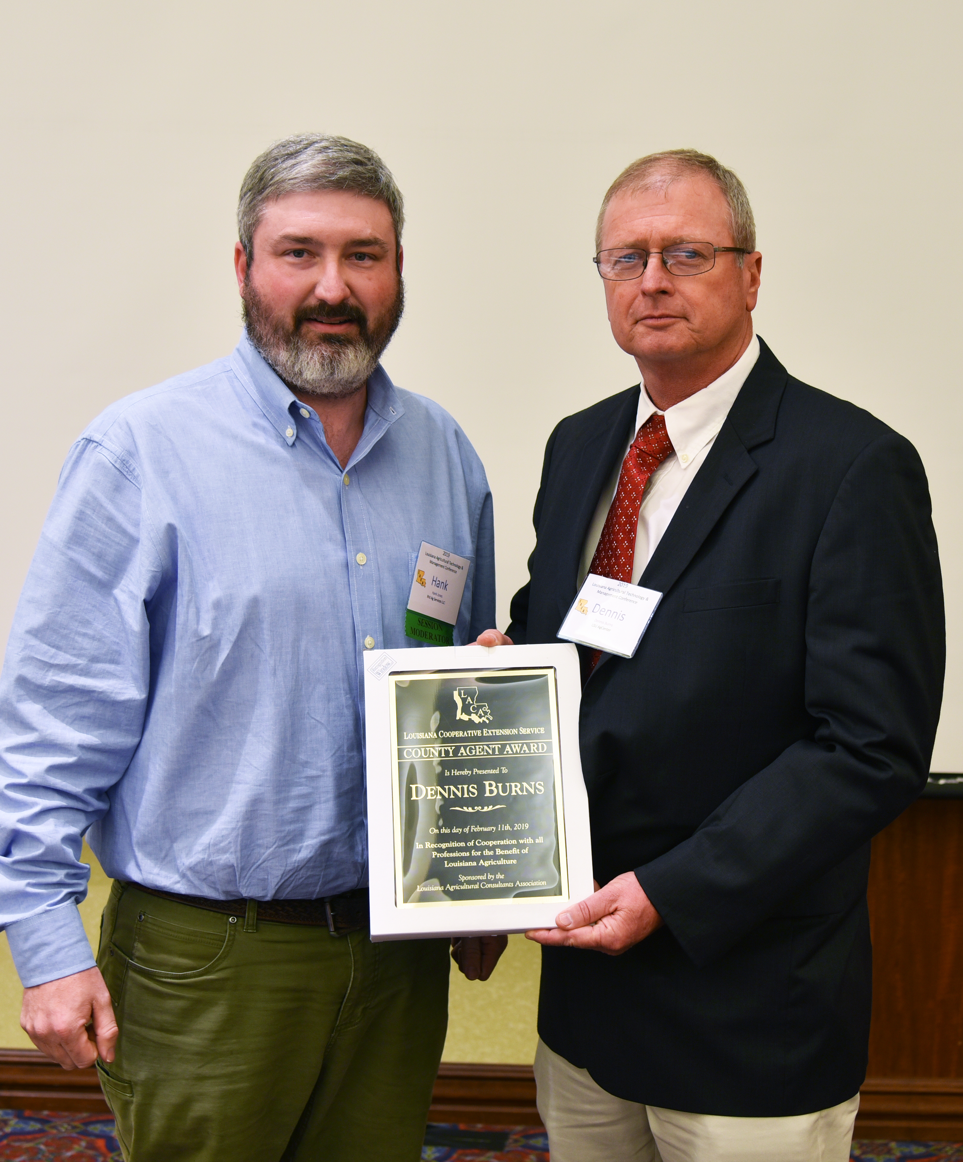 Burns named County Agent of the Year 
